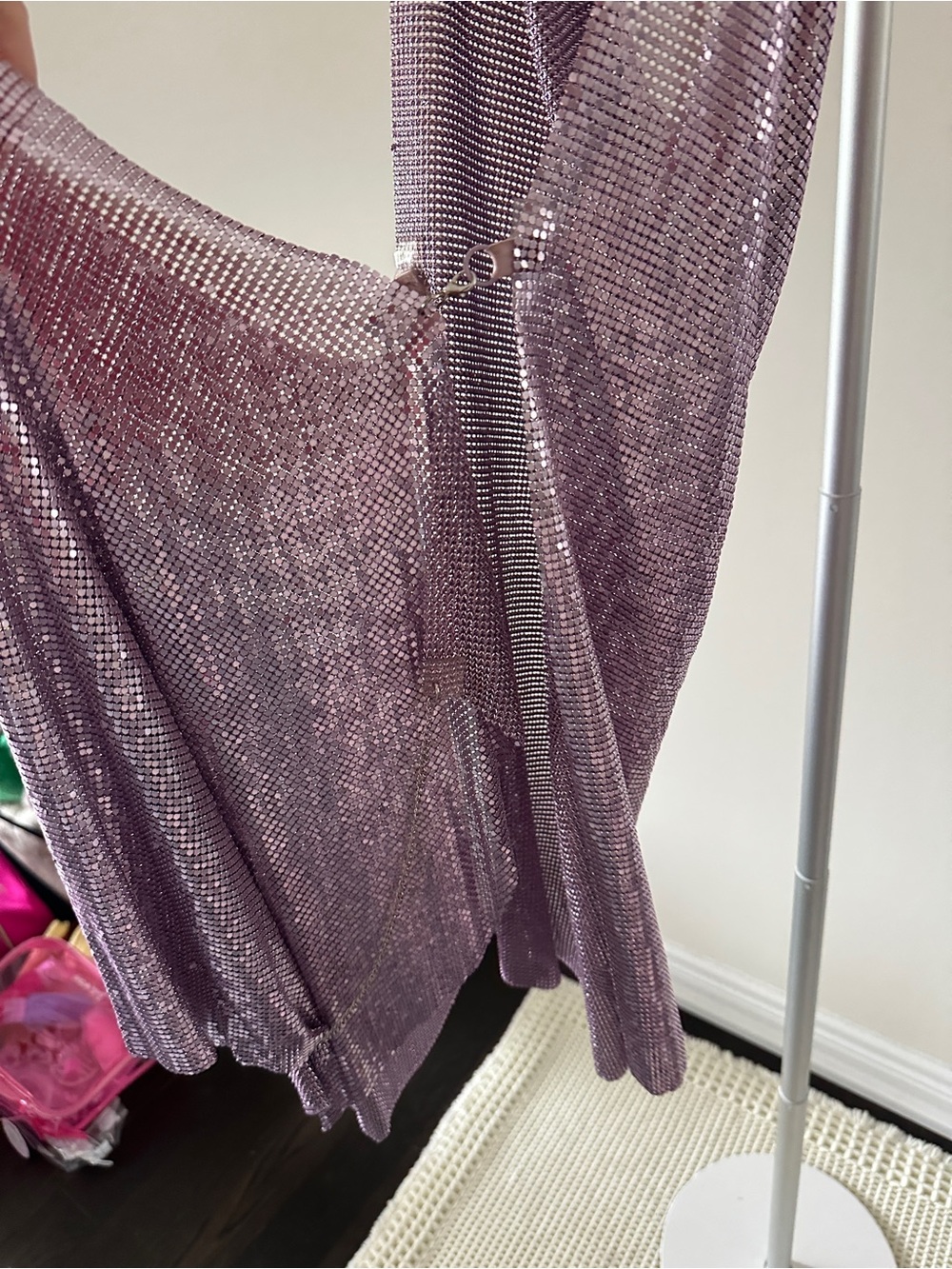 Chainmail Mini Dress - Picture 3 of 4